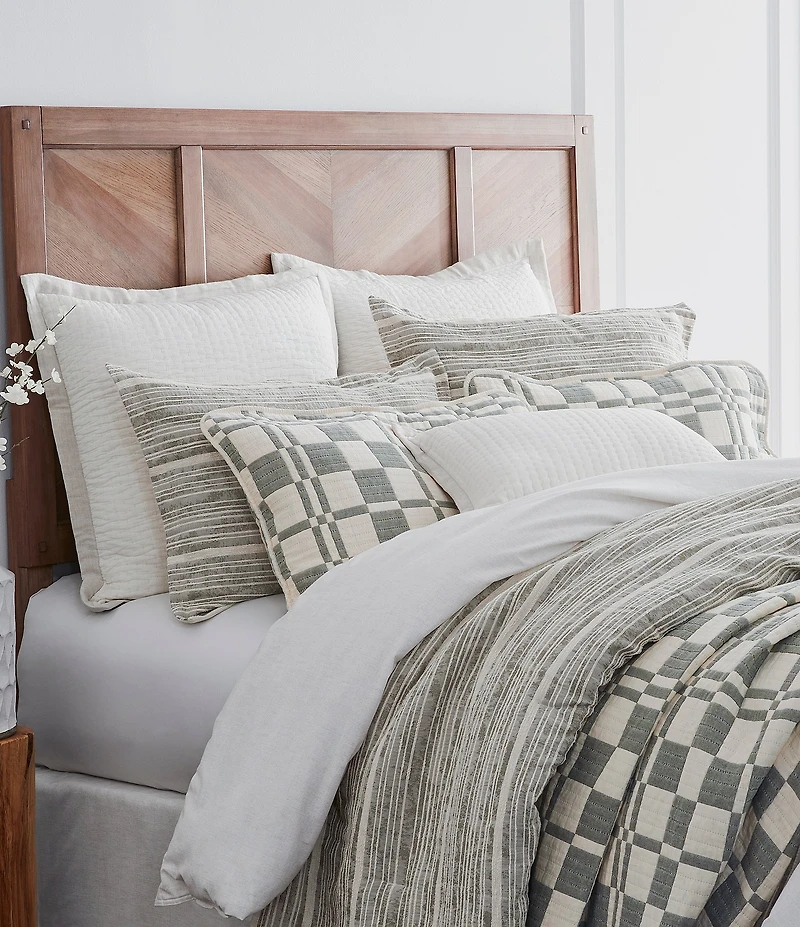 Southern Living Simplicity Collection Addison Taupe Breakfast Pillow