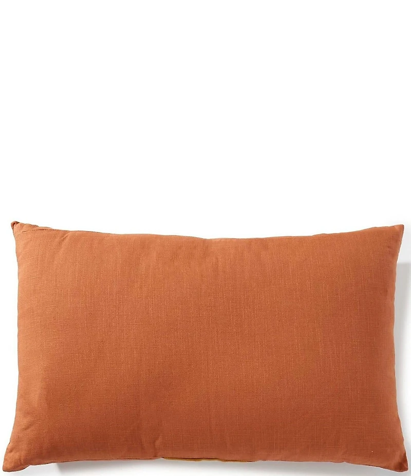 Southern Living Simplicity Collection Applique Lumbar Pillow