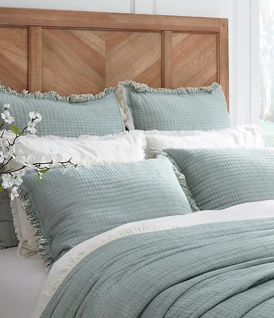 Southern Living Simplicity Collection Benton Reversible Coverlet