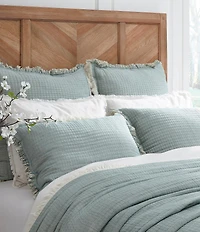 Southern Living Simplicity Collection Benton Reversible Coverlet
