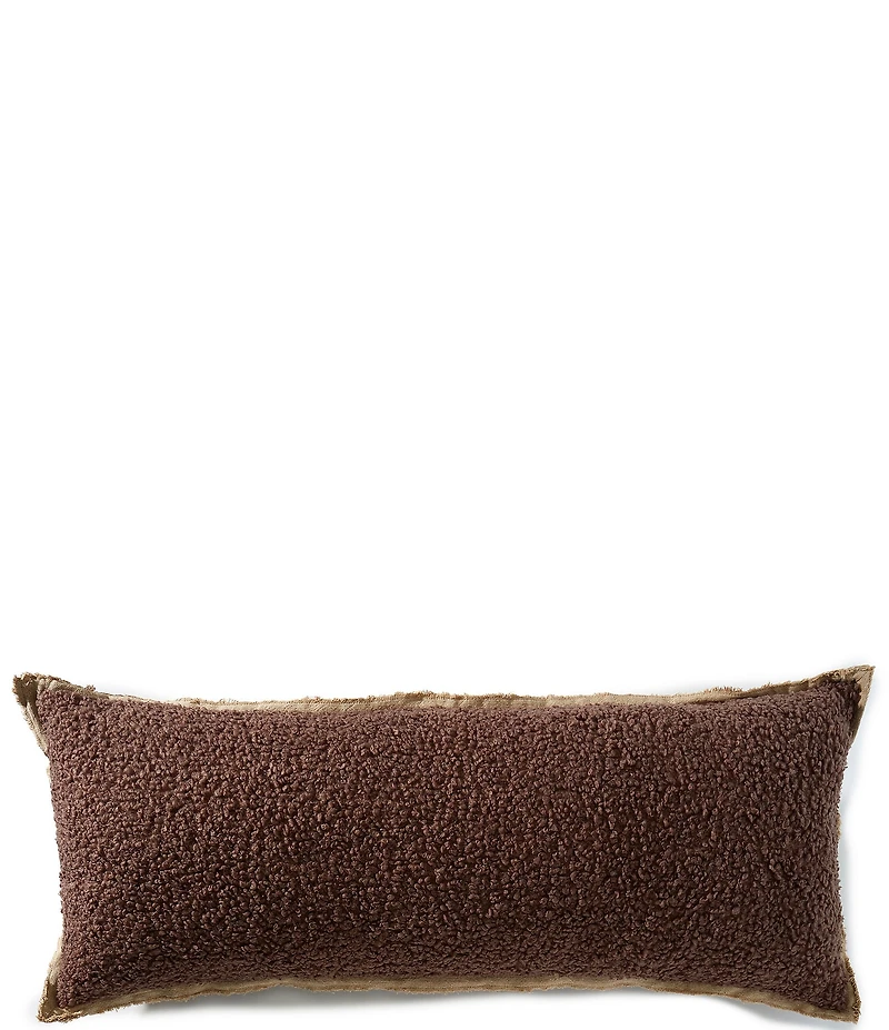 Southern Living Simplicity Collection Boucle Bolster Decorative Pillow