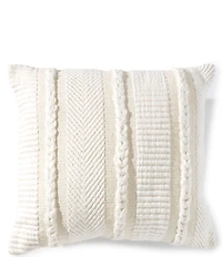 Southern Living Simplicity Collection Braided Square Pillow