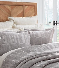 Southern Living Simplicity Collection Daley Textural Jacquard Comforter
