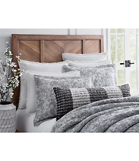 Southern Living Simplicity Collection Kenzie Woven Textural Jacquard Comforter