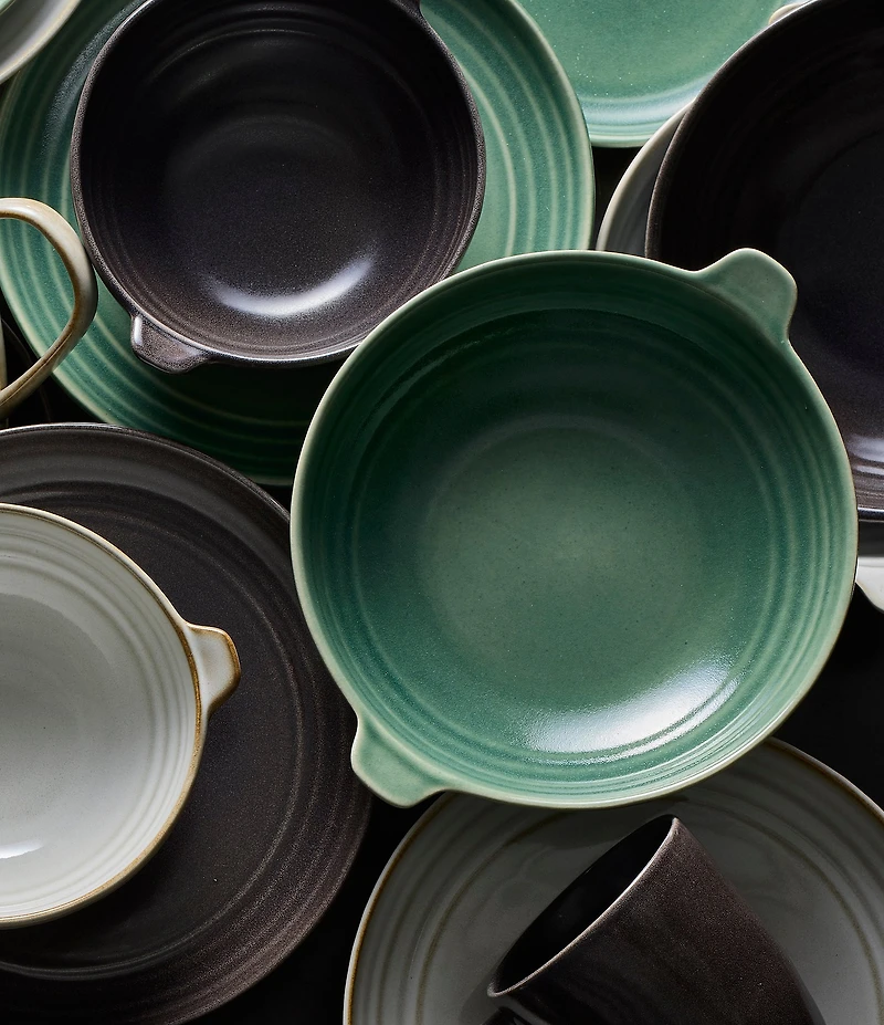 Southern Living Simplicity Collection Mesa Cereal Handle Bowls, Set of 2