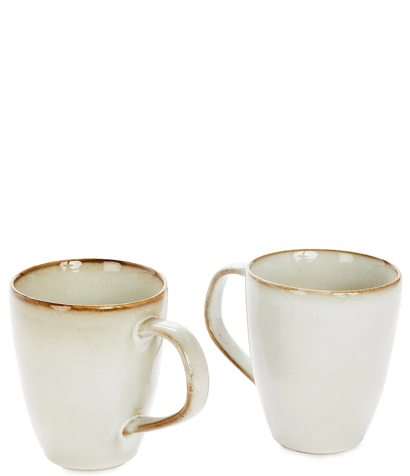 Southern Living Simplicity Collection Mesa Coffee Mugs, Set of 2