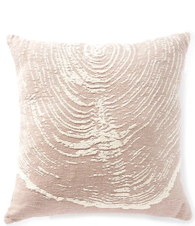 Southern Living Simplicity Collection Printed Jacquard Square Pillow