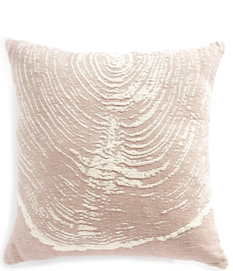Southern Living Simplicity Collection Printed Jacquard Square Pillow