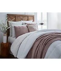 Southern Living Simplicity Collection Printed Jacquard Square Pillow