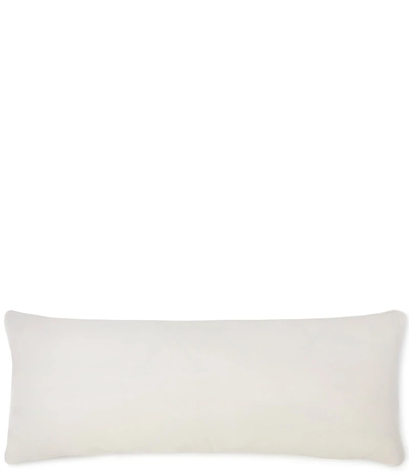 Southern Living Simplicity Collection Tufted Texture Bolster Pillow