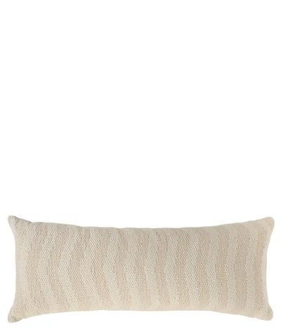 Southern Living Simplicity Collection Yarn Dyed Jacquard Wave Breakfast Pillow
