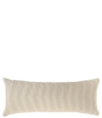 Southern Living Simplicity Collection Yarn Dyed Jacquard Wave Breakfast Pillow