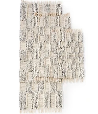 Southern Living Simplicity Mason Woven Tufted with Tassel Bath Rug