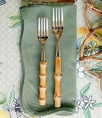 Southern Living Solid Scallop with Napkins, Set of 4