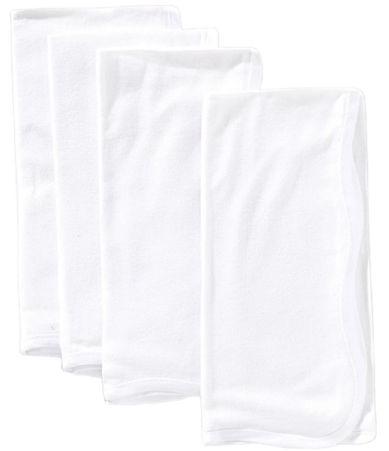 Southern Living Solid Scallop with Napkins, Set of 4