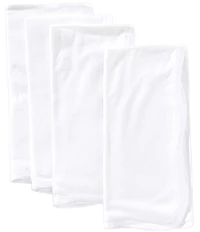 Southern Living Solid Scallop with Napkins, Set of 4
