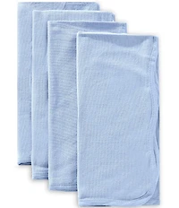 Southern Living Solid Scallop with Napkins, Set of 4
