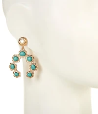 Southern Living Squash Blossom Statement Drop Earrings