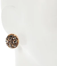 Southern Living Stone Dome Stud Earrings