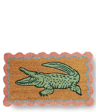 Southern Living Summer Shop Collection Alligator Scallop Edge Door Mat