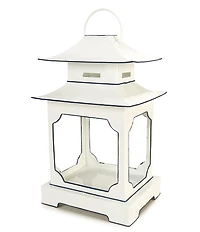 Southern Living Summer Shop Collection Metal Pagoda Lantern