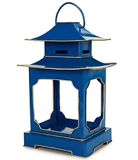 Southern Living Summer Shop Collection Metal Pagoda Lantern, 8.6#double;