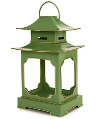 Southern Living Summer Shop Collection Metal Pagoda Lantern, 8.6#double;
