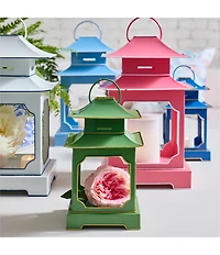 Southern Living Summer Shop Collection Metal Pagoda Lantern, 8.6#double;