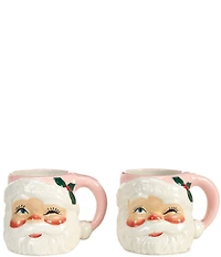 Southern Living Sweet Christmas Collection Santa Mug, Set of 2