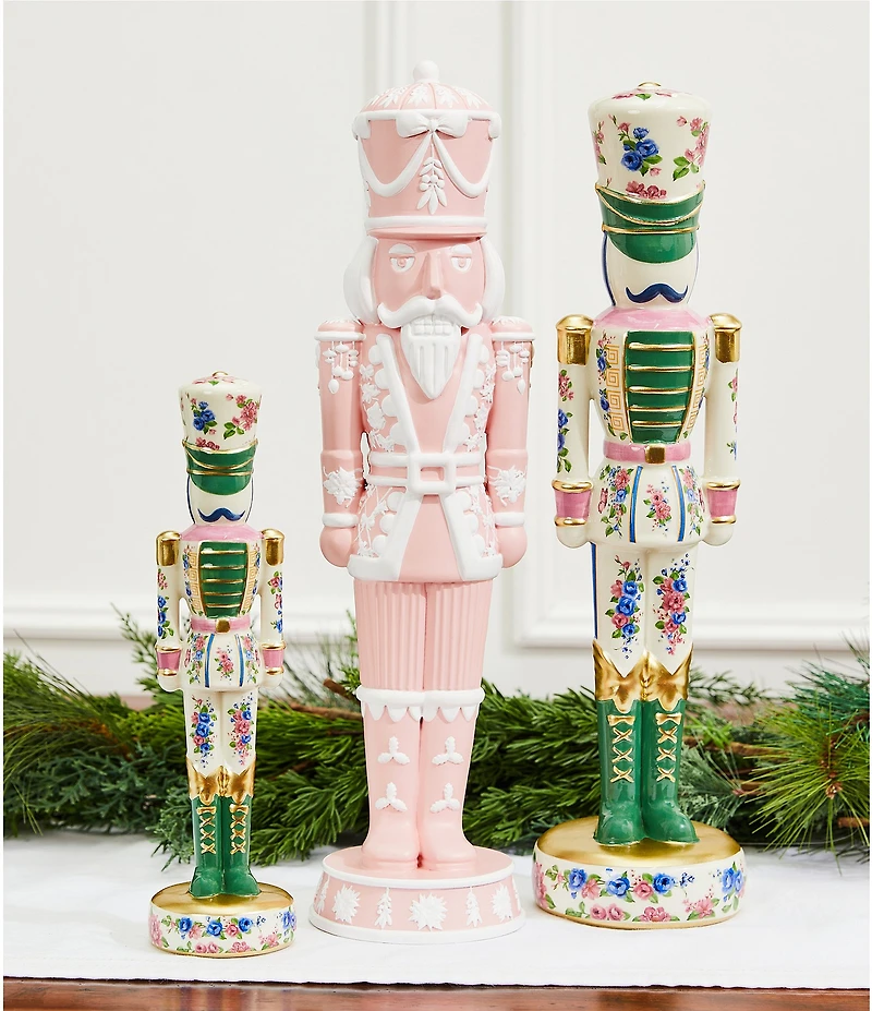 Southern Living Sweet Christmas Collection Resin Nutcracker