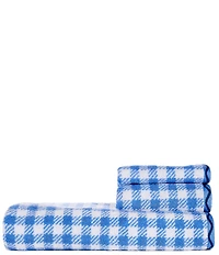 Southern Living Tabitha Collection Gingham Check Bath Towels