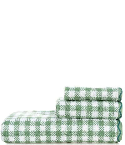 Southern Living Tabitha Collection Gingham Check Bath Towels