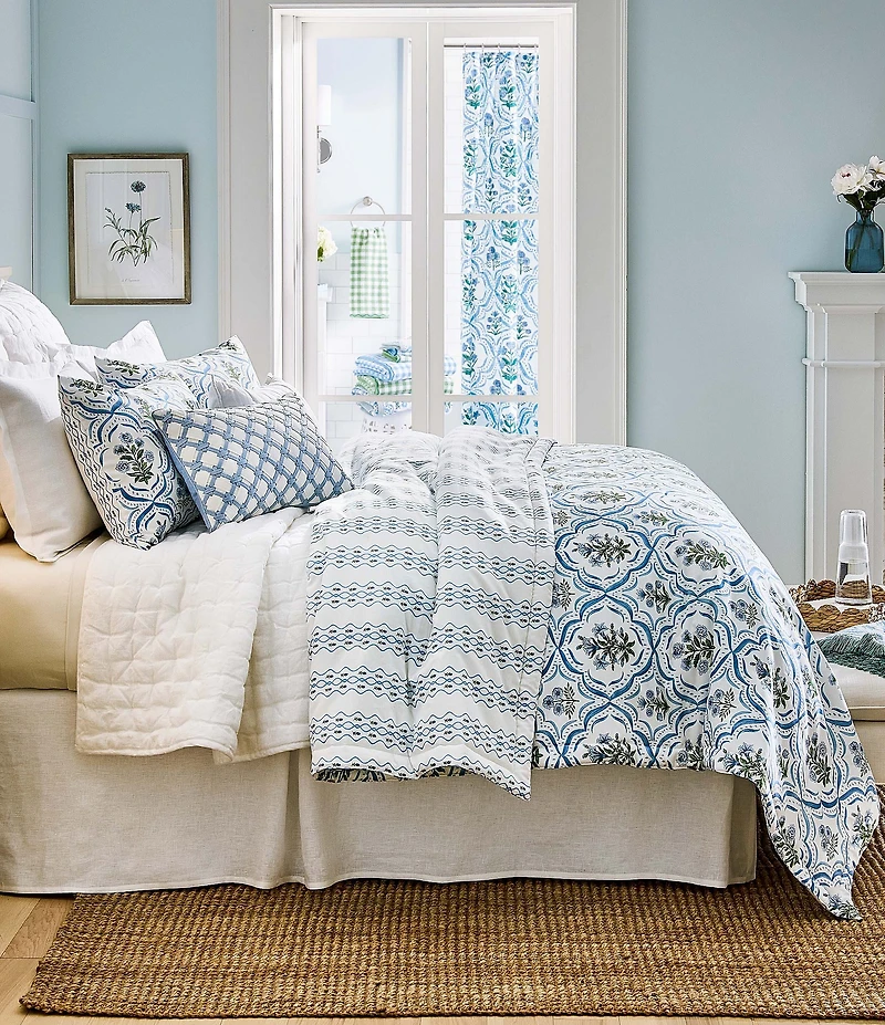 Southern Living Tabitha Floral Comforter Mini Set