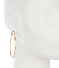 Southern Living Thin Hoop Earrings