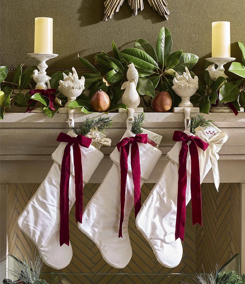 Southern Living Twelve Days of Christmas Collection 3 French Hens Stocking Holder