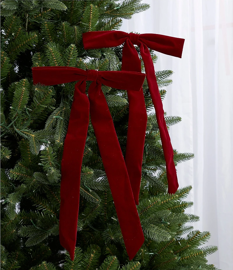 Southern Living Twelve Days of Christmas Collection Bow Clip, Set of 2