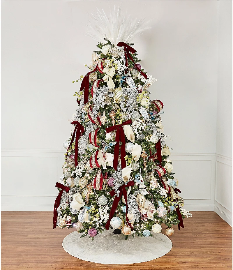 Southern Living Twelve Days of Christmas Collection Decorative Red 4#double; Ribbon