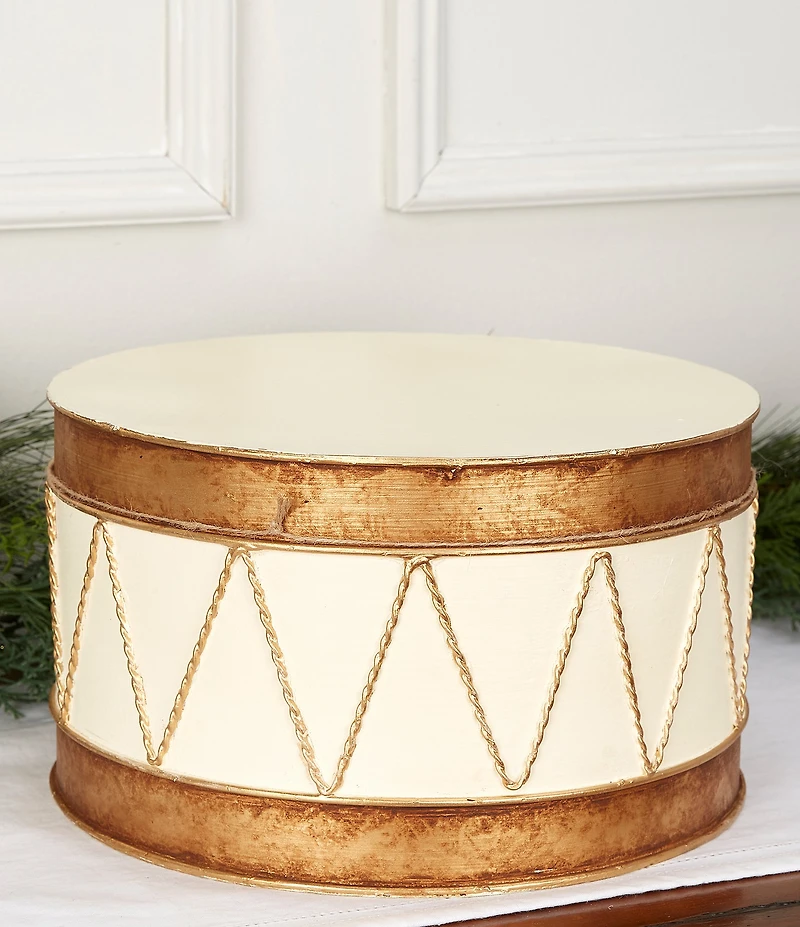 Southern Living Twelve Days of Christmas Collection Drum Figurine