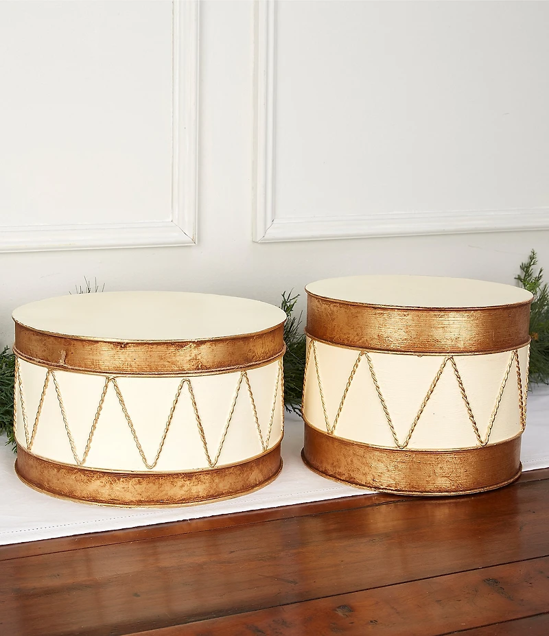 Southern Living Twelve Days of Christmas Collection Drum Figurine