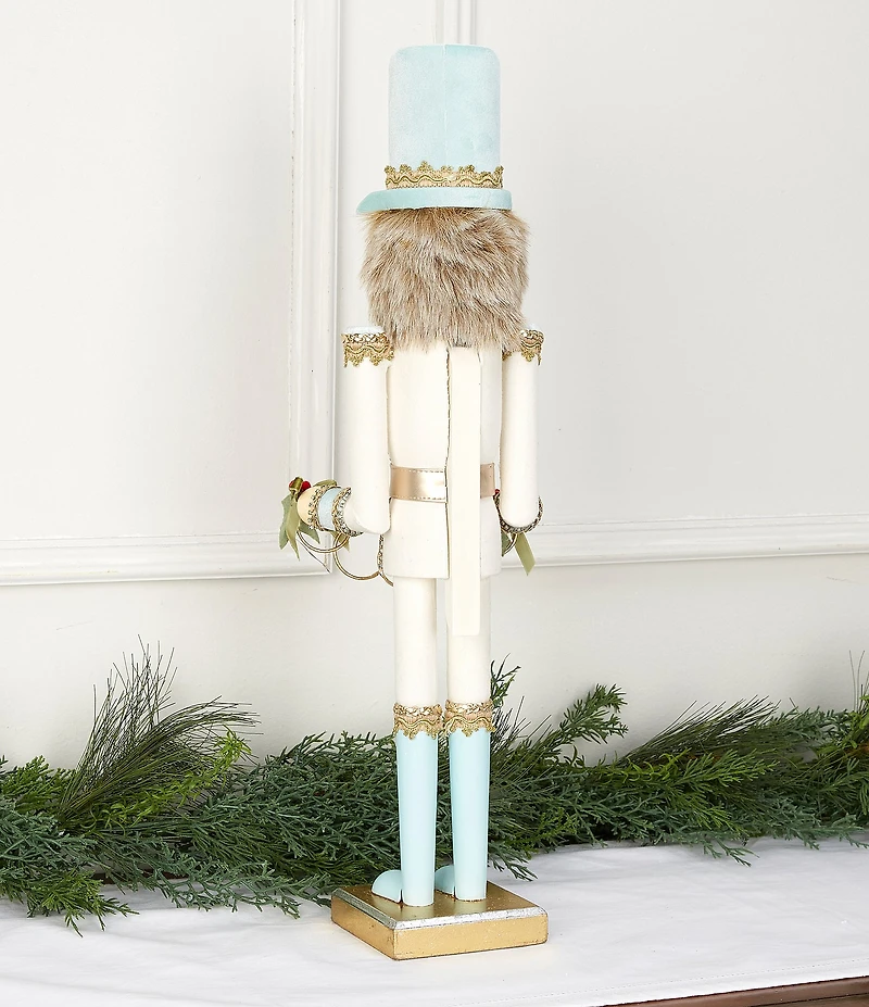 Southern Living Twelve Days of Christmas Collection Five Golden Rings Nutcracker Figurine