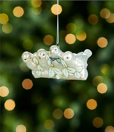 Southern Living Twelve Days of Christmas Collection Four Calling Birds Glass Ornament