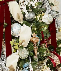 Southern Living Twelve Days of Christmas Collection Jeweled Pear Ornament, Set of 2