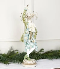 Southern Living Twelve Days of Christmas Collection Leaping Deer Figurine