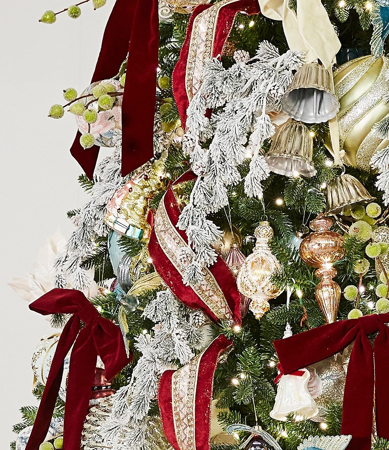 Southern Living Twelve Days of Christmas Collection Nutcracker & Christmas Tree Glass Ornament