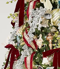 Southern Living Twelve Days of Christmas Collection Nutcracker & Christmas Tree Glass Ornament