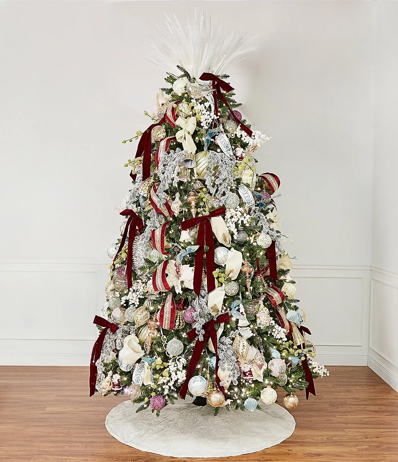 Southern Living Twelve Days of Christmas Collection Nutcracker & Christmas Tree Glass Ornament