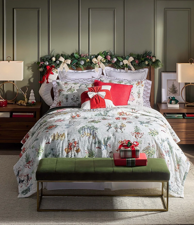 Southern Living Twelve Days of Christmas Collection Pre-Lit 6-ft. Decorative Garland