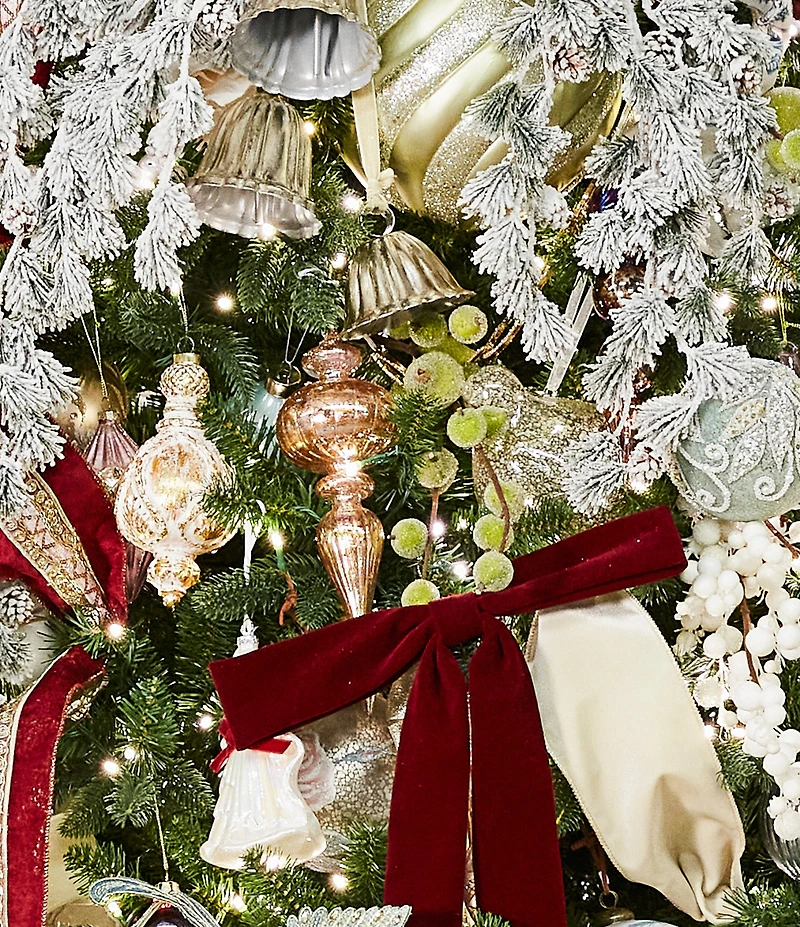 Southern Living Twelve Days of Christmas Collection Sugared Pear Pick, Set of 2