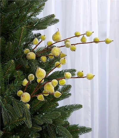Southern Living Twelve Days of Christmas Collection Sugared Pear Pick, Set of 2