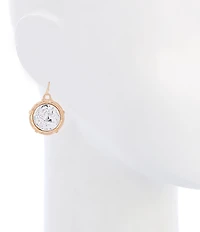 Southern Living Two Tone Coin Drop Earrings